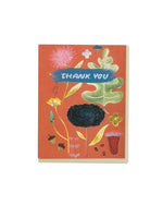 Floral Specimen Thank You Card