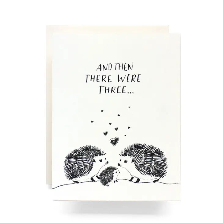 Baby Hedgehog Greeting Card
