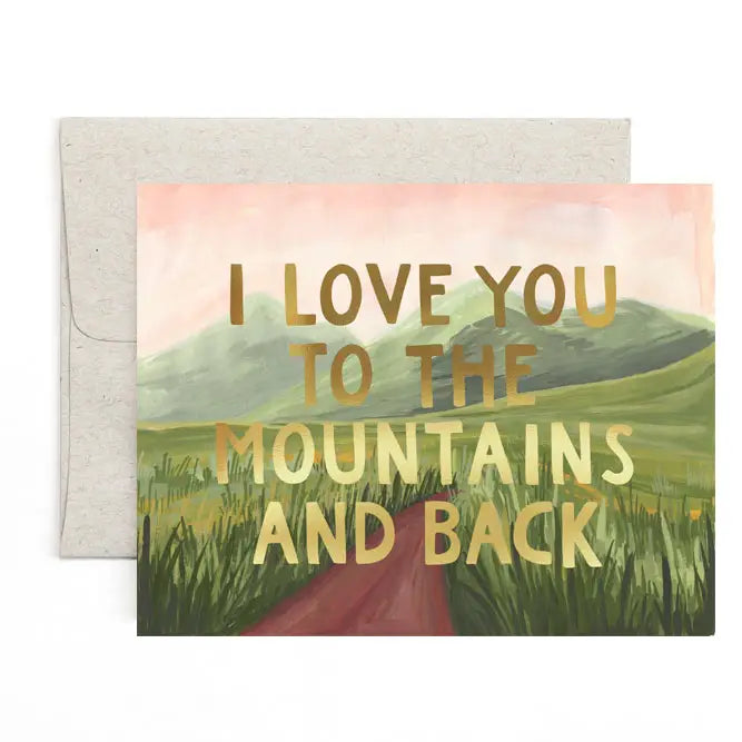 Gold Mountains and Back Card