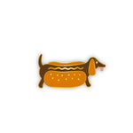 Hot Dog Enamel Pin