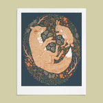 Fox and Hare Print