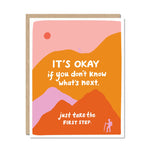 First Step - New Beginnings Card
