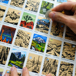 National Parks Scratch Off Print