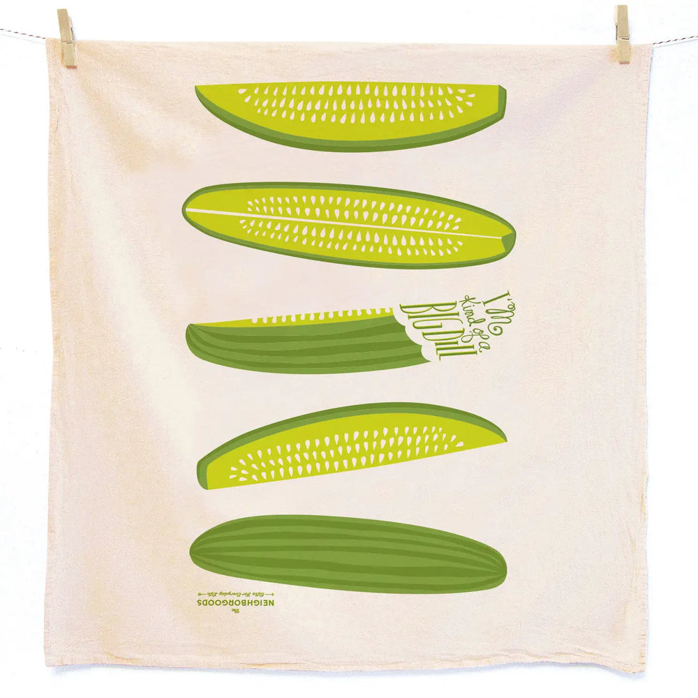 Pickled Please Pickle Beet Tea Towel