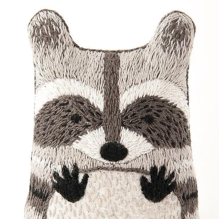 Embroidery Starter Kit - Racoon