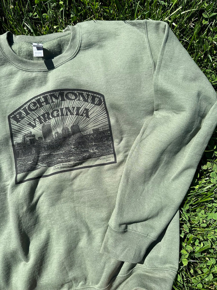 Richmond Skyline Sweatshirt Green