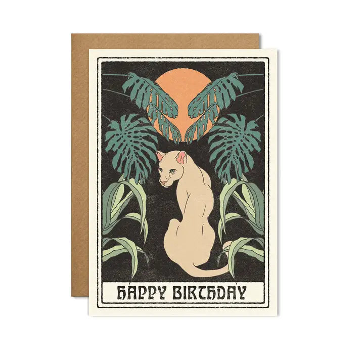 Jungle Happy Birthday Card