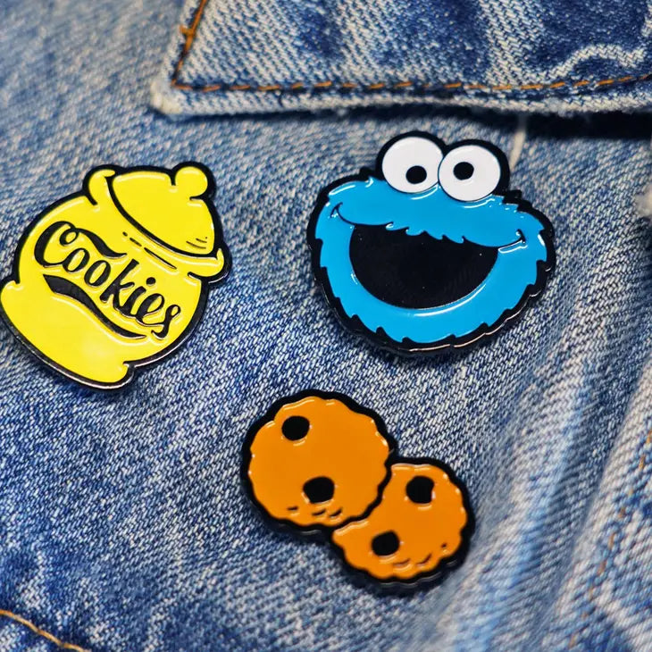 Cookie Monster Pin Set • Sesame Street X Oxford Pennant