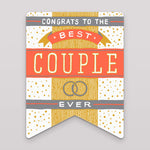 Best Couple Ever Banner Card