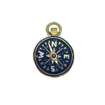 Compass Enamel Pin