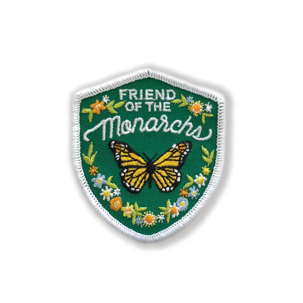 Friend of the Monarch Embroidered Patch