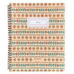Floral Stripes Notebook