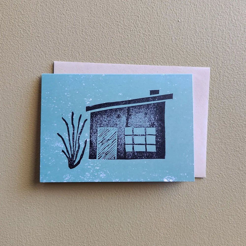 Desert Print Card