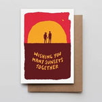 Sunset Love Card