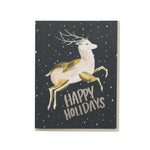 Flying Reindeer Card