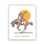 Cowboy Birthday Greeting Card