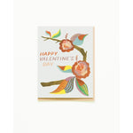 Valentine's Patterned Flowers Card