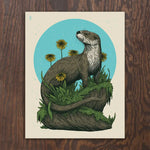 River Otter Print