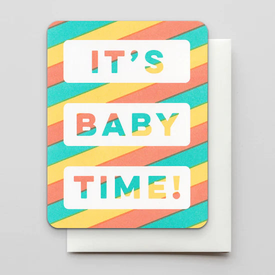 It's Baby Time! Card