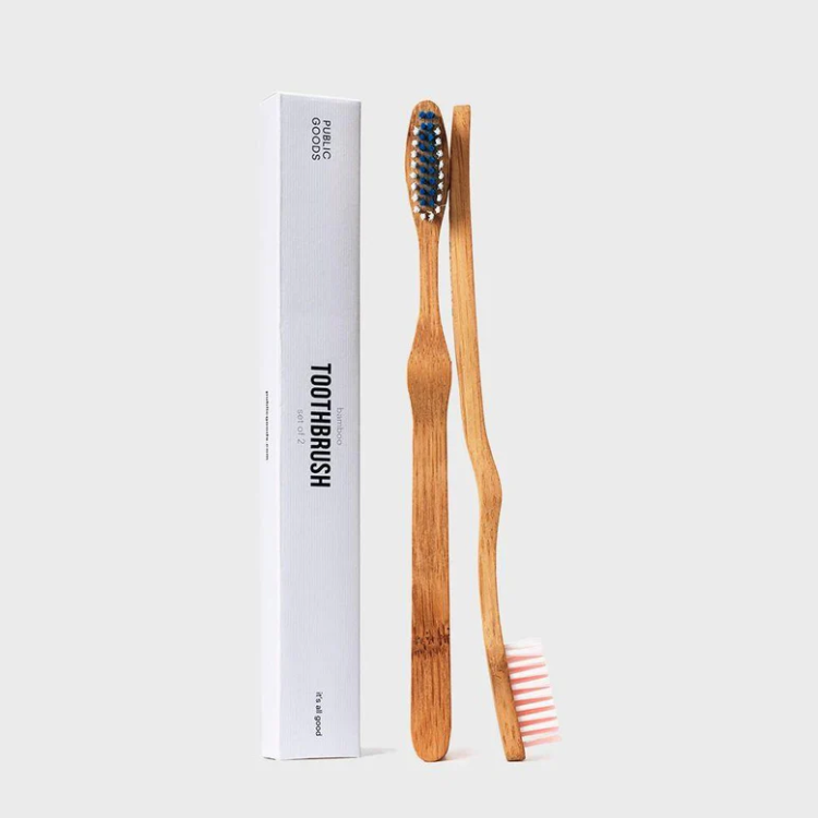 Bamboo Toothbrush, set of 2
