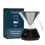 Pour Over Coffee Maker w/ Filter