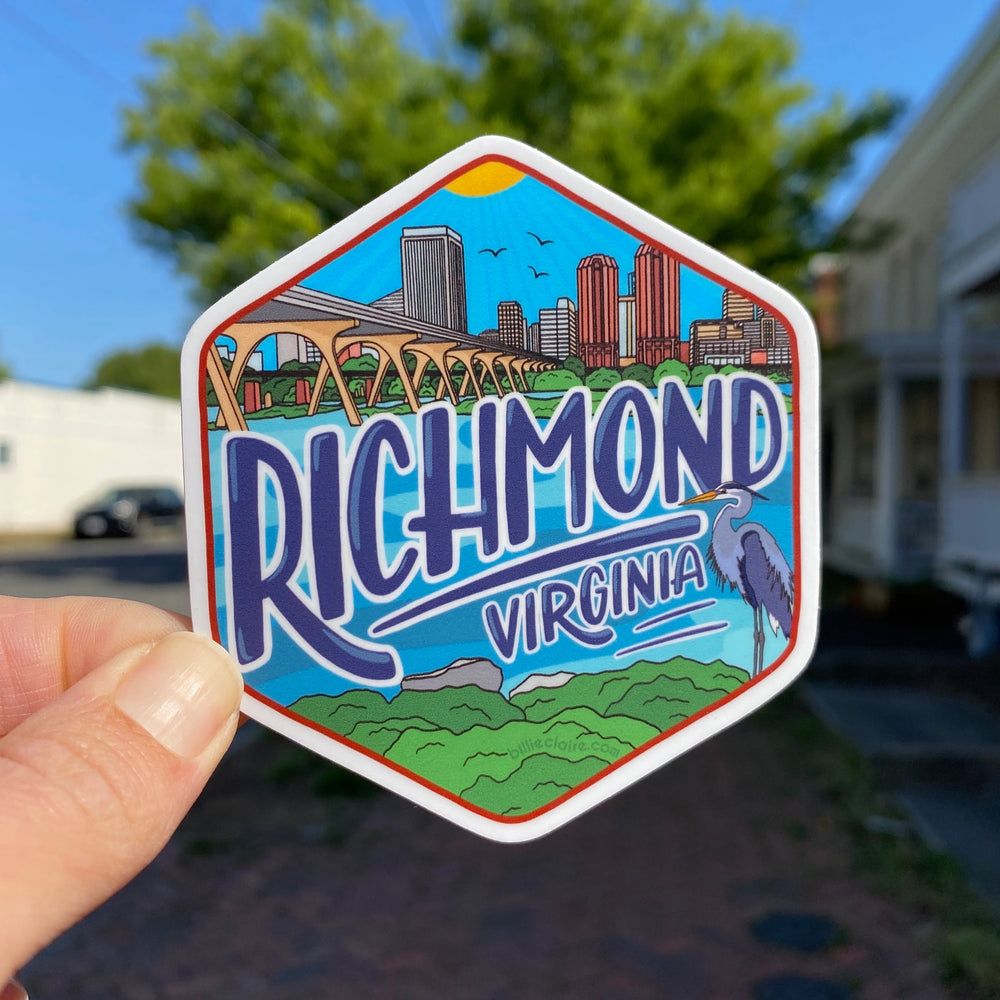 Richmond, Virginia Sticker