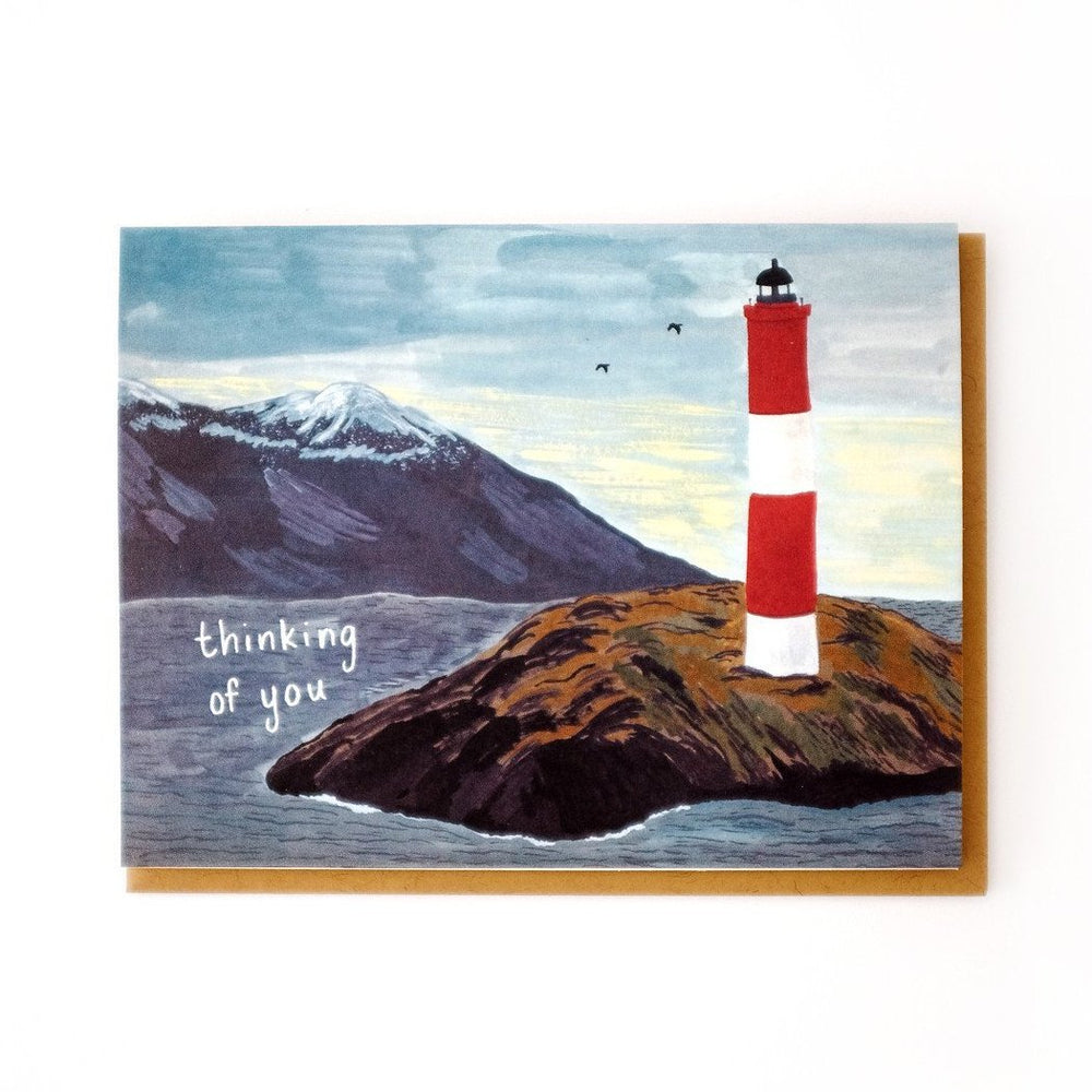 Thinking of You Lighthouse Card
