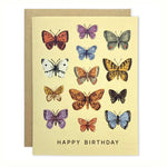 Happy Birthday Butterflies Greeting Card