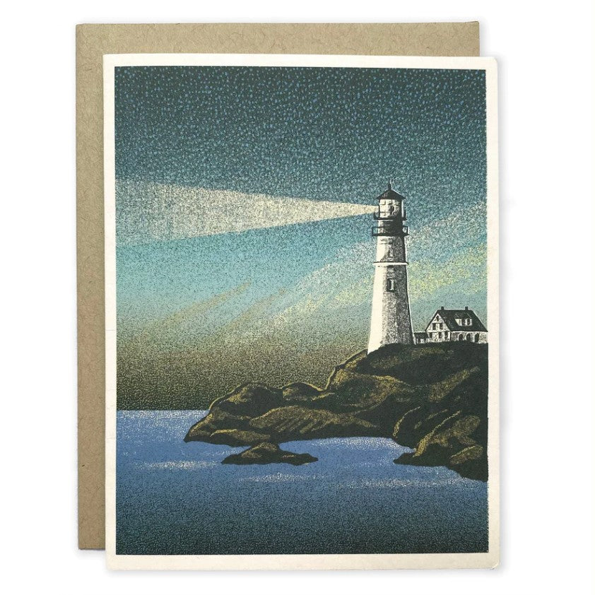 The Head Light Lighthouse Card