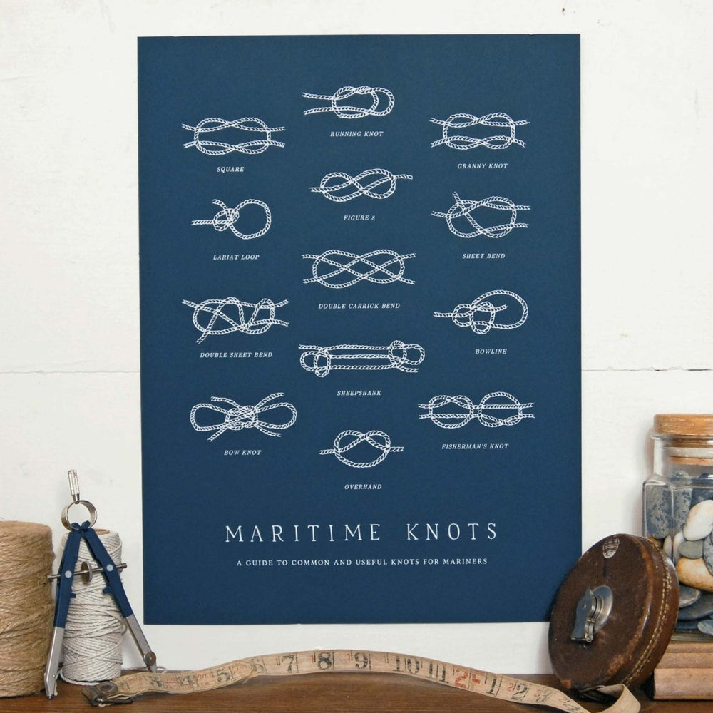 Maritime Knots Print