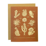 Cactus & Succulents of North America Card