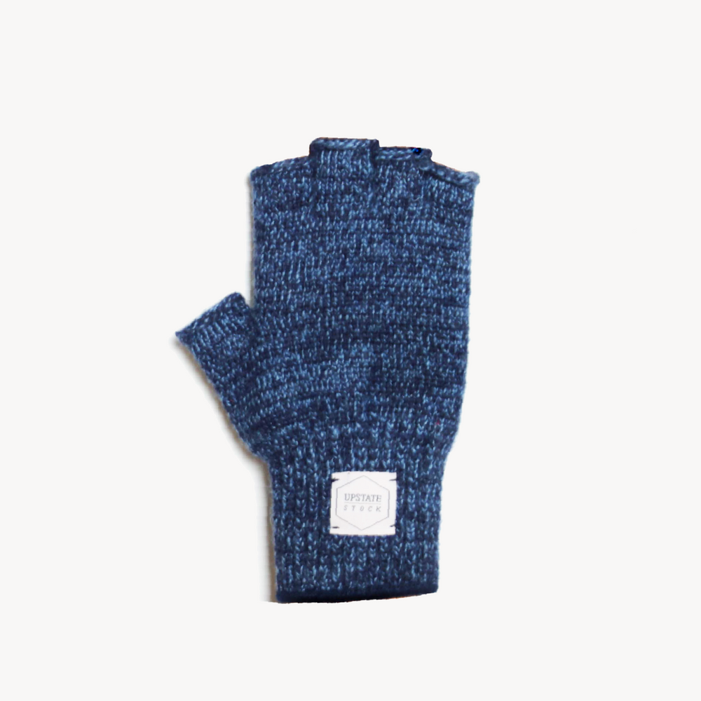 Ragg Wool Fingerless Gloves