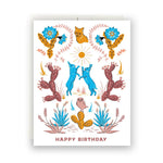 Desert Folk Birthday Card