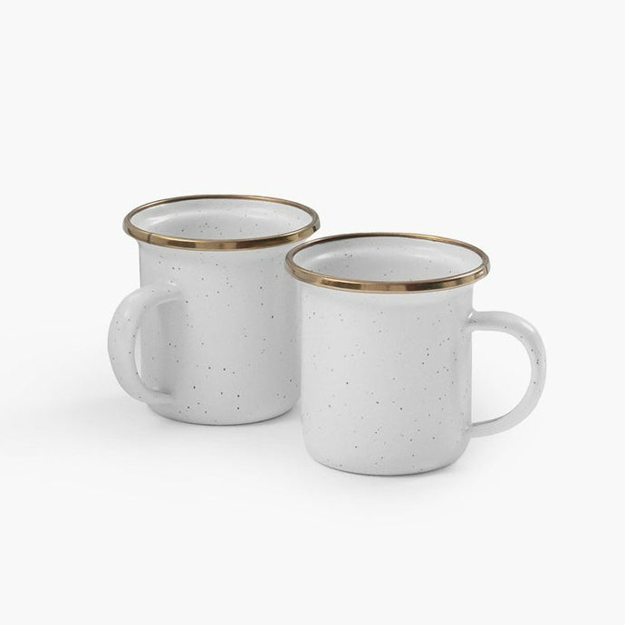 Enamel Espresso Cup Set
