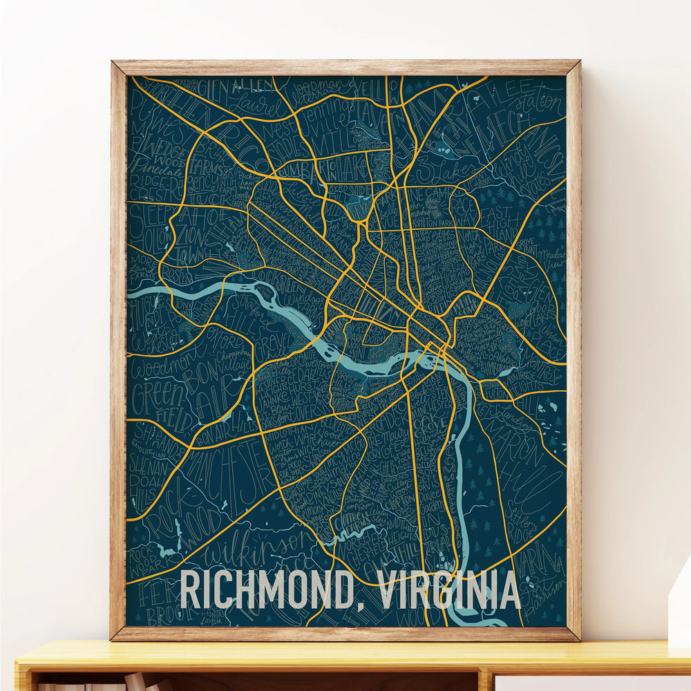 Richmond Neighborhood Map - Forest