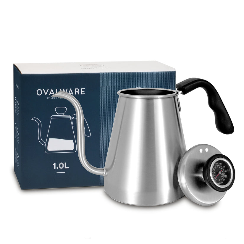 Pour Over Kettle w/ Built-in Thermometer