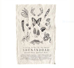 Field Guide Tea Towel