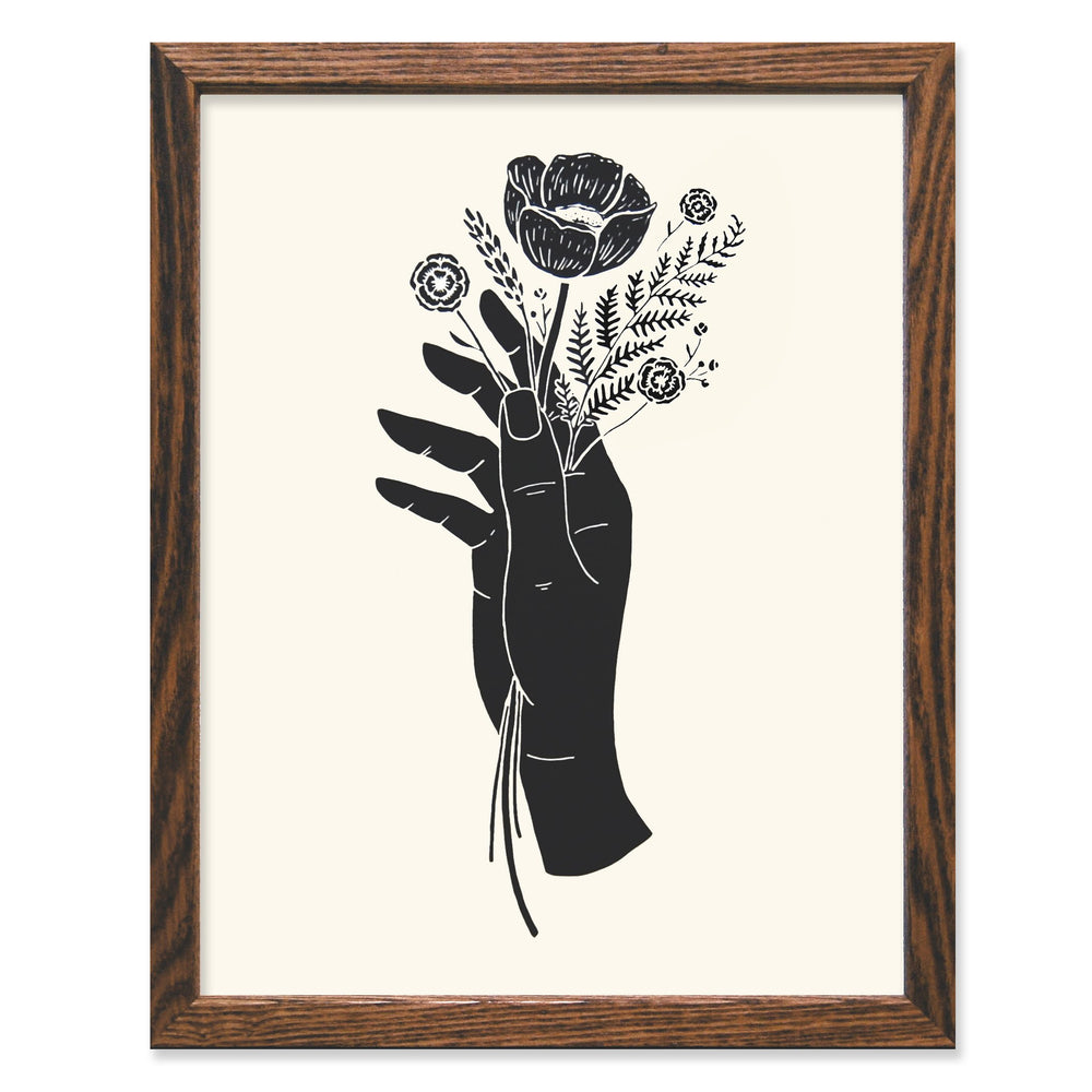 Botanical Hand Print