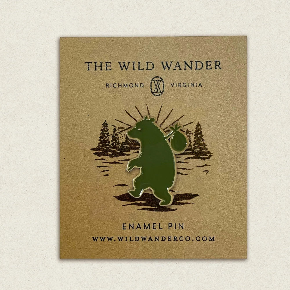 Wander Bear Pin